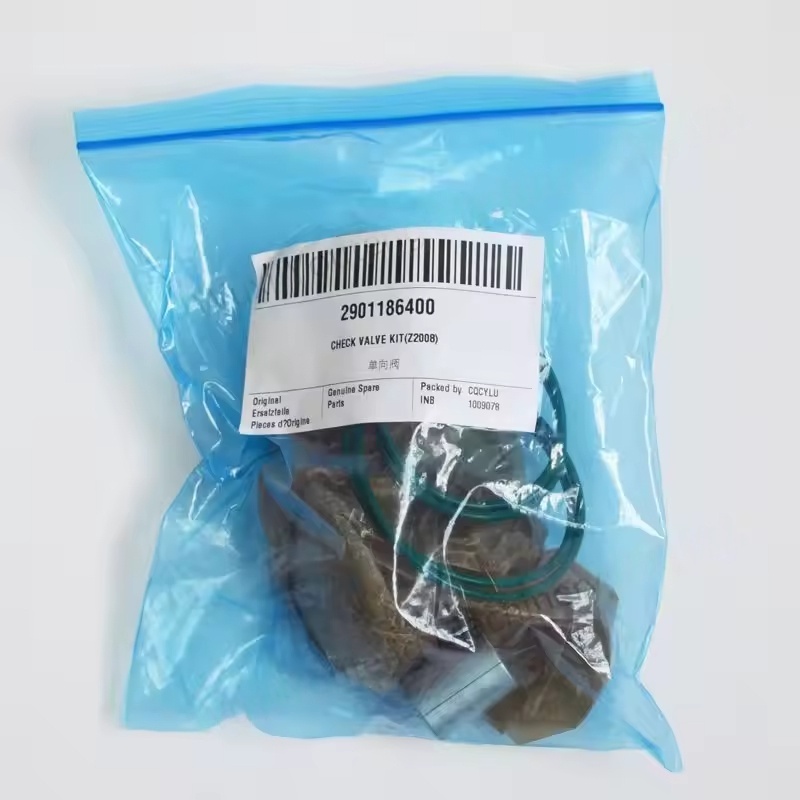 2901186400 Atlas Copco Torloju Aire Konpresorea Egiaztatu Balbula Kit Original