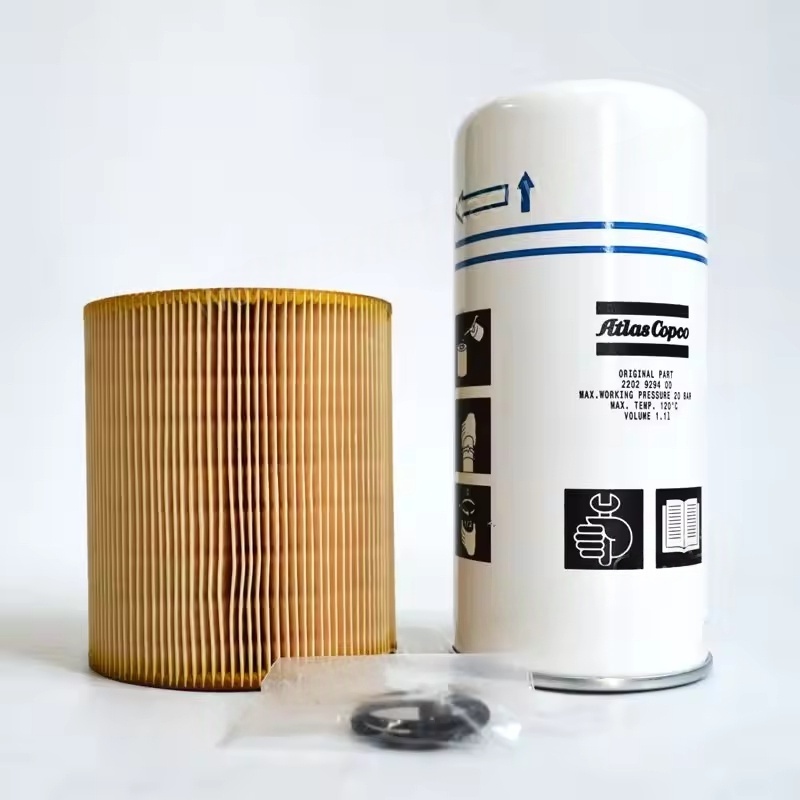 2901200610 ATLAS COPCO KIT iragazkiak originalak diren petrolio injektatutako konpresorearen bereizgailua