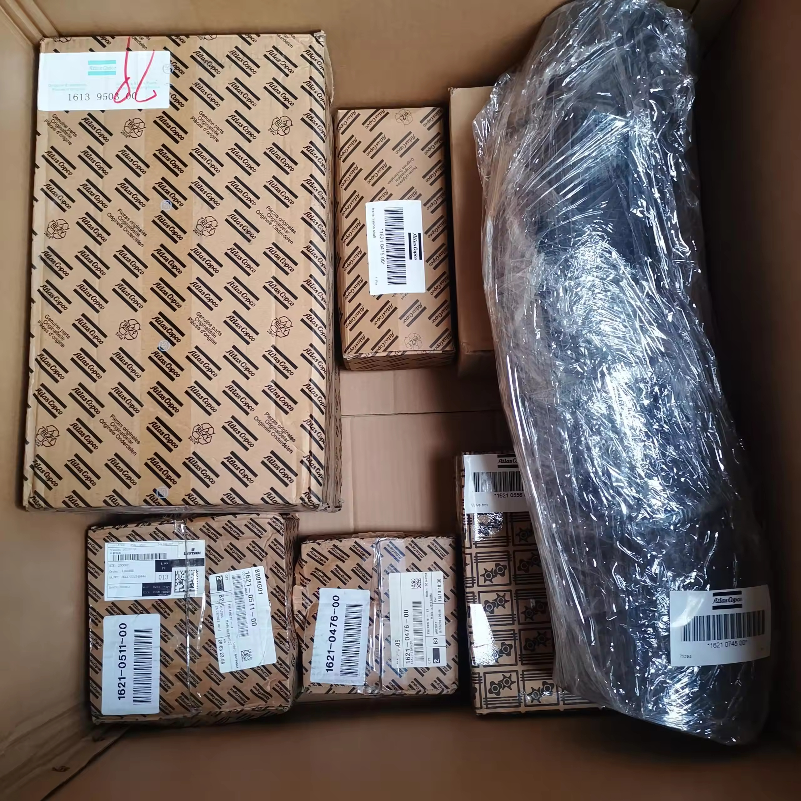 2906044400 Atlas Copco Sarrerako Balbula Berritzea Mantentze Zerbitzuaren Kit