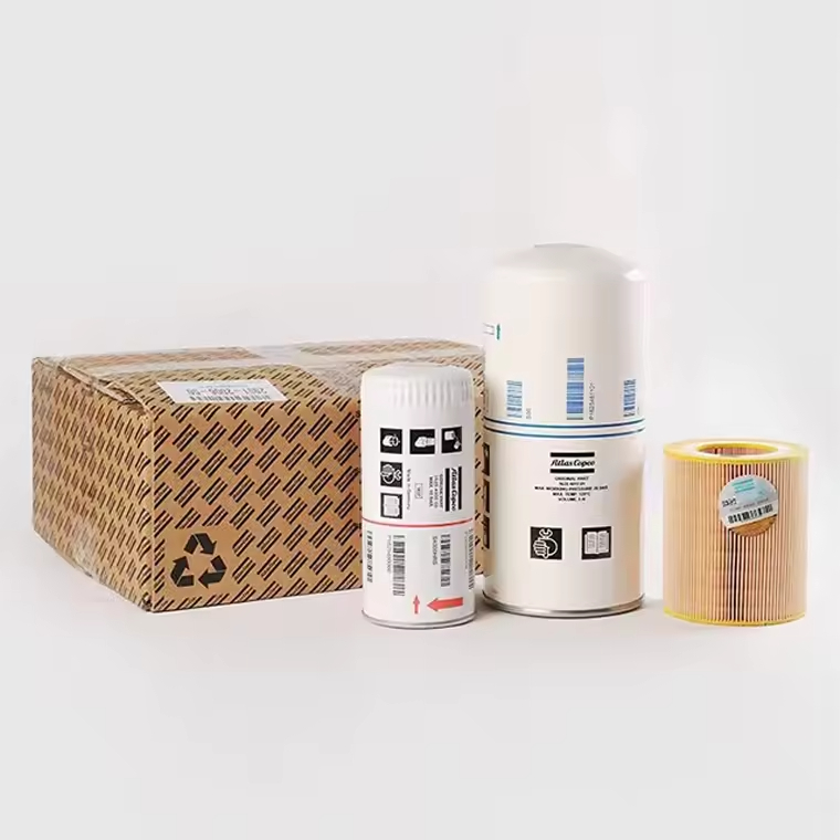 Atlas Copco Aire Industrialeko Olio iragazkia KIT 3002600790 Konpresorearen ordezko piezak torloju aire konpresorearentzako 4000 orduko erabilerarekin