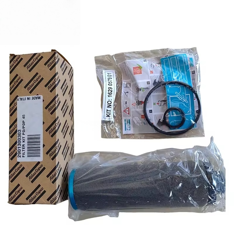 Atlas Copco 2901300303 iragazkia Kit PD PDP 45 Air Compresorror Inturutasunaren iragazkia Zehaztasun handiko instalazio erraza Instalatu Comprar en linean