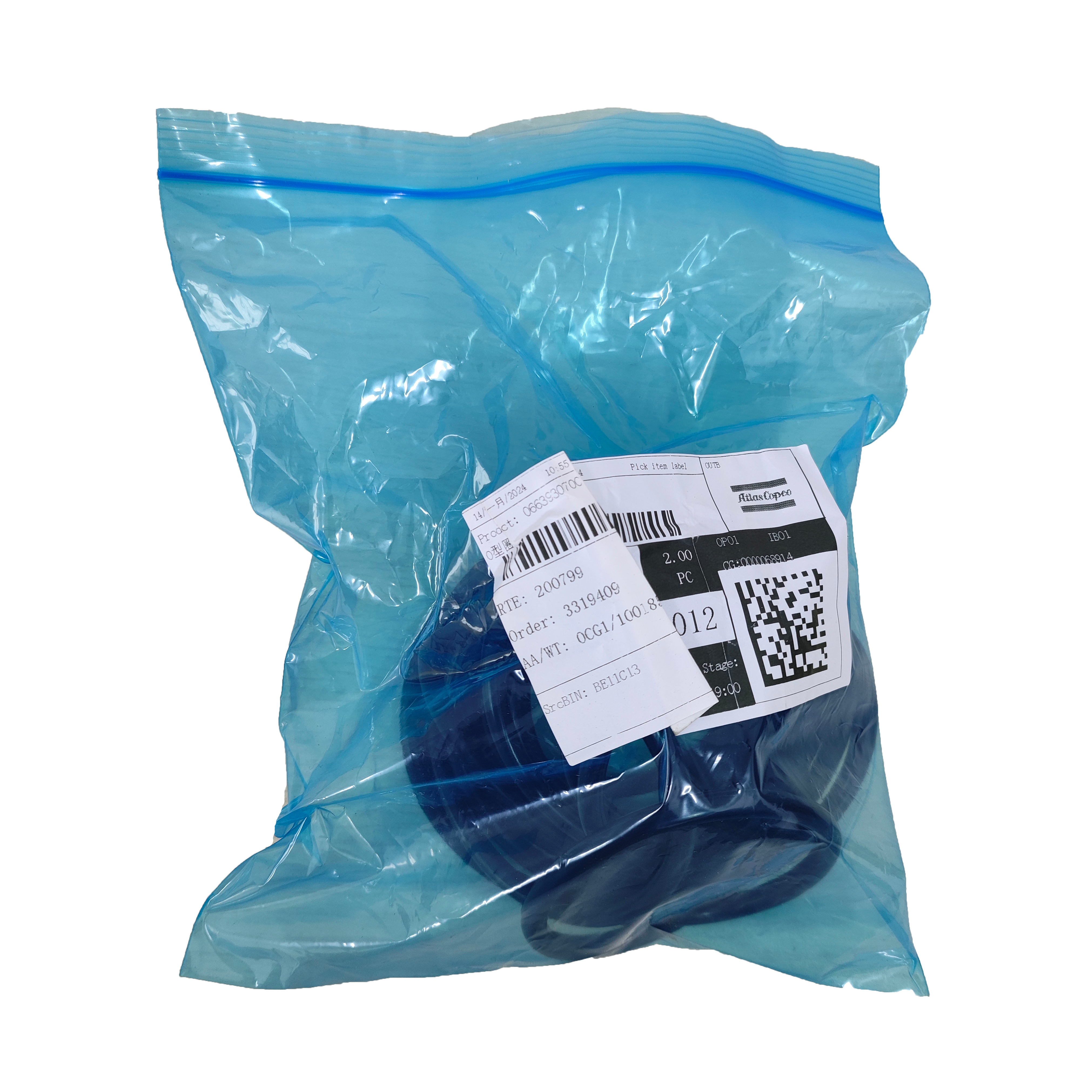 0663930700 O-Eraztuna Atlas Copco Air Compressor ordezko jatorrizko piezak