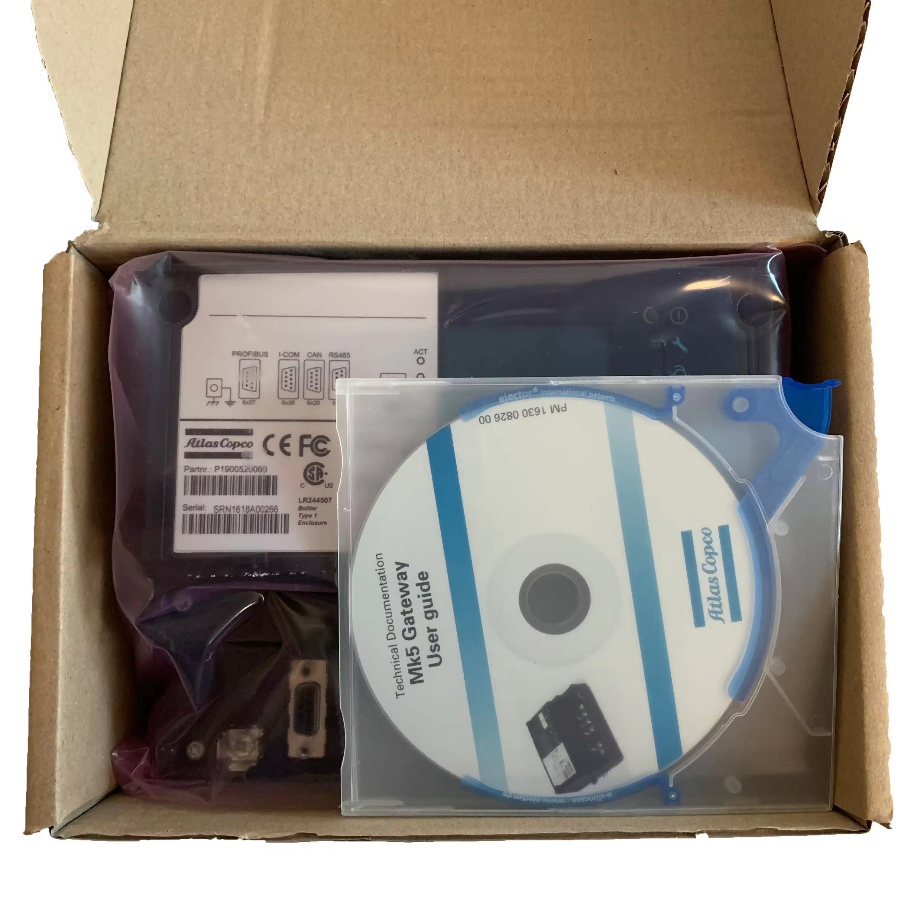 2230006800 ATLAS AIR COMPRESSOR 1900520060 Komunikazio modulua RS485 Serial Port Communication Gateway MK5 Energia erregulatzailea