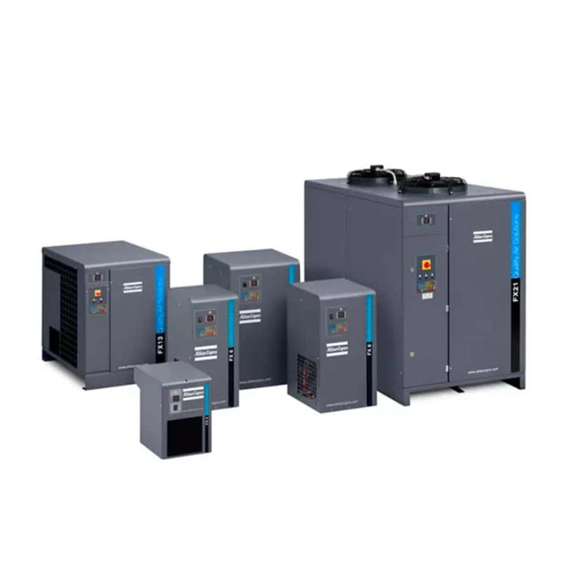 Atlas Copco F285 Hozgarri Aire Lehorgailua 17,1 M3 Min bakoitzeko Benetako Aire Konprimitu Industrialeko Lehorgailua 16Bar