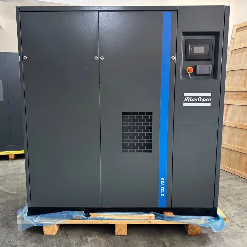 Atlas Copco G132VSD olio injektatutako torloju-konpresorea 400V 50HZ abiadura aldakorra