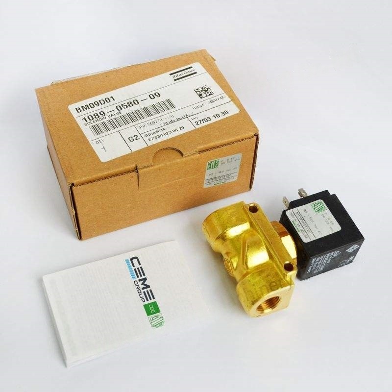 Atlas Copco Inverter Solenoid Balve GA37VSD Metal 1089058009 industria-konpresoreentzako