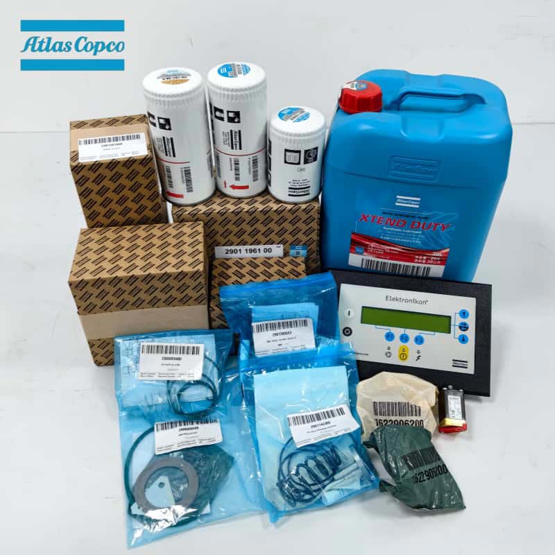 Atlas Copco ordezko piezak Benetako jatorrizko 2906074100 2906074300 2906080000 2906081400 2906080200 2906081500 Konpresorearen piezak