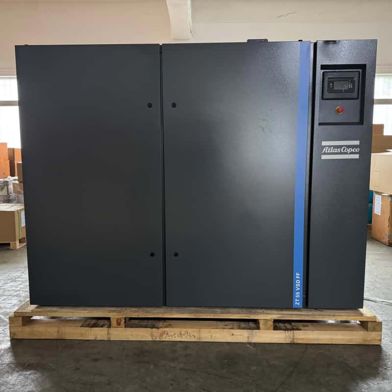 Atlas Copco ZT55 VSD FF | Oliorik gabeko aire-konpresorea 55kW Farmazia Elikagaien Industriako 0 klaserako